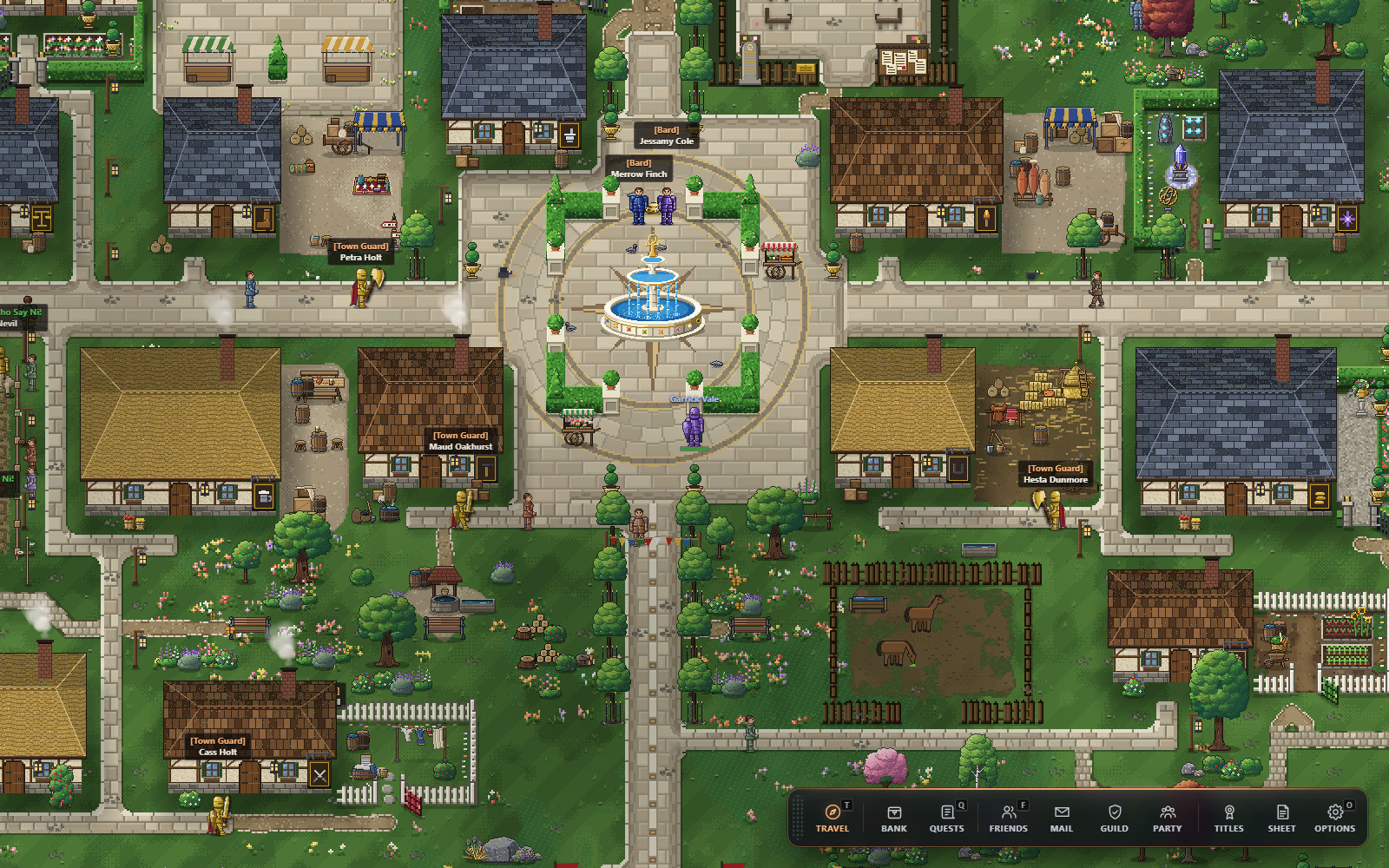 Britain's town square: the fountain, the shops and the people in it