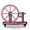 Agawood Spinning Wheel