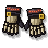 Black Bone Gloves