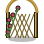 Bronzewood Garden Trellis