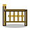 Bronzewood Railing Section