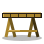 Bronzewood Trestle Table