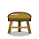 Bronzewood Wooden Stool