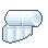 Arctic White-Blue Cloth