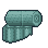 Muted Teal Cloth