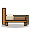 Copperwood Simple Bed