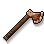Dull Copper Throwing Axe