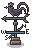 Wrought-Iron Weathercock