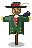 Well-Dressed Scarecrow