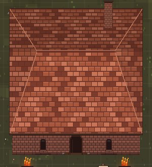Small Brick House, outside